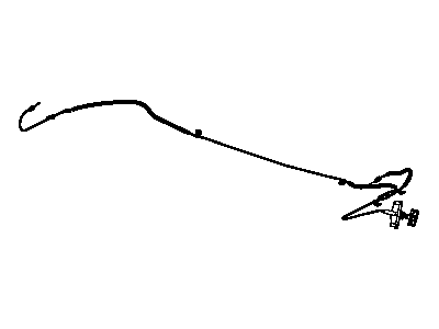 Mopar 68156854AB Release Hood Latch