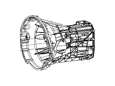 Mopar 68033443AA Housing Clutch 68033443AA Mopar Housing Clutch Illustration 1 of 1