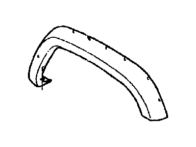 Jeep 5FW72DX9AD Wheel Flare