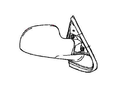 Chrysler 4894403AA MIRROR Outside, Rearview, Electric, Heated