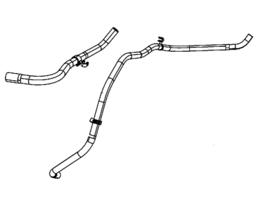 Mopar 4743837AE Hose Vacuum Mopar 4743837AE Hose Vacuum
