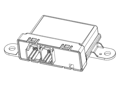 Ram 68464879AC MODULE Parking Assist