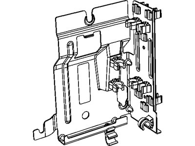 Ram 52110479AF BRACKET AND LOCATOR Jack Stowage