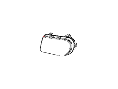 Chrysler 4805863AJ HEADLAMP