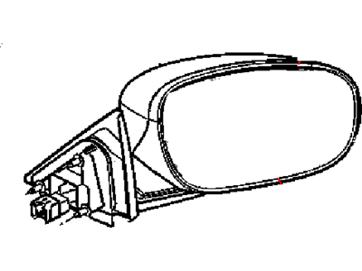 Dodge 1MA44FHGAK MIRROR Outside Rearview