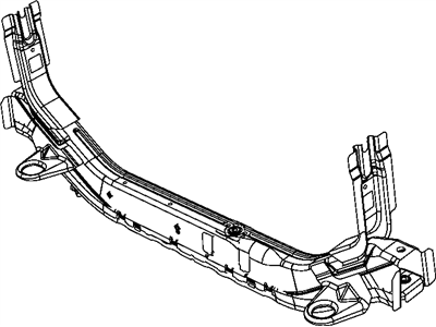 Mopar 5115402AF Crossmember Front Side Rail Bracket Attaching Mopar 5115402AF Crossmember Front Side Rail Bracket Attaching