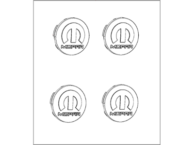 Jeep 82212508 CAP Wheel Center