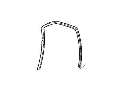 Mopar 55360958AA Weatherstrip Glass Channel Running Mopar 55360958AA Weatherstrip Glass Channel Running