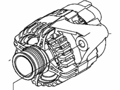 Jeep 68254599AA GENERATOR Engine