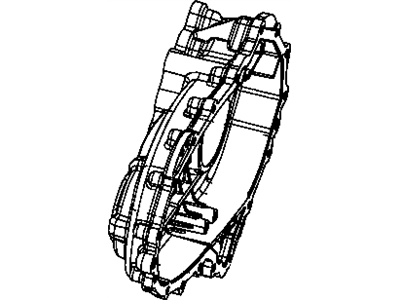 Mopar 68071840AA Case Half Front