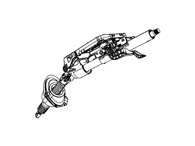 Dodge 68140569AC COLUMN Steering