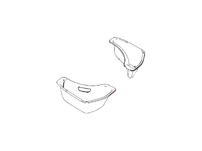 Dodge 6BF24DX9AB HANDLE Latch Release