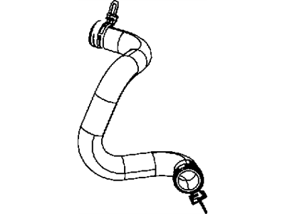 Jeep 55056740AB HOSE Radiator Outlet