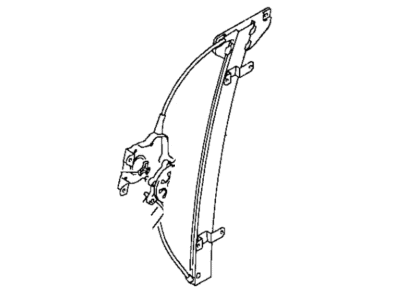 Dodge Colt Window Regulator - MB827523