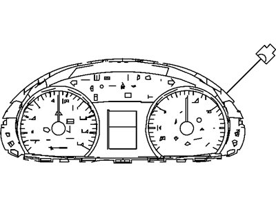 Dodge Speedometer - 68164007AA