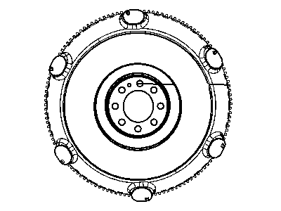 Dodge 5038113AB FLYWHEEL