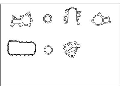 Dodge 68029544AD Overhaul Gasket Set
