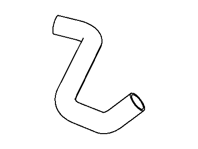 Jeep 55038121AC HOSE Radiator Outlet