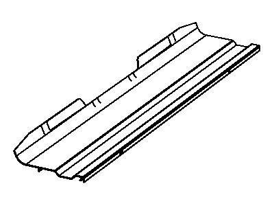 Jeep 55038189AA SEAL Radiator Upper