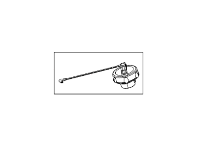 Mopar 68139752AA Cap Fuel Filler