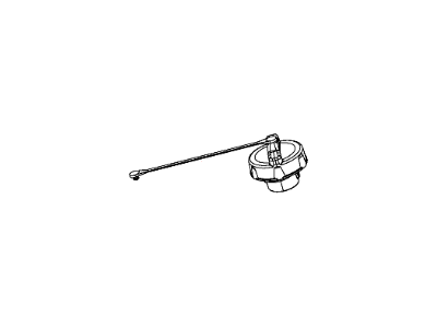 Mopar 68158684AA Tether Fuel Filler Cap