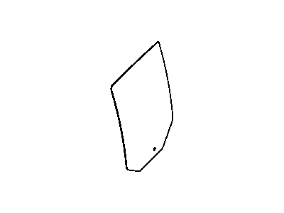 Mopar 5074218AA Glass Rear Door