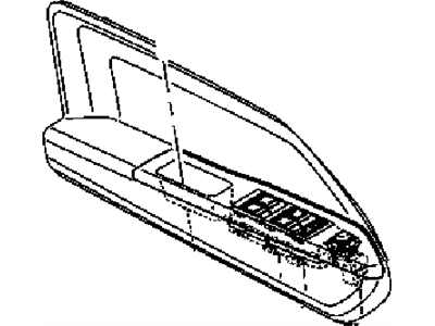 Jeep 5SB451DVAB BOLSTER Front Door
