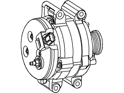Mopar 4801835AB Generator Engine
