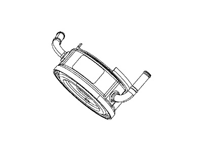 Mopar 4893315AC Adapter Oil Filter