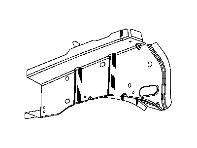 Dodge 4894764AD BEAM Outer Load Path
