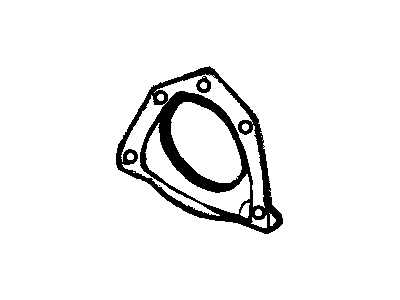 Jeep 68366078AA RETAINER AND SEAL Crankshaft Rear Oil