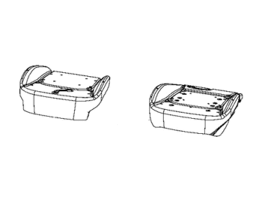 Jeep 68272265AA FOAM Seat Cushion Front