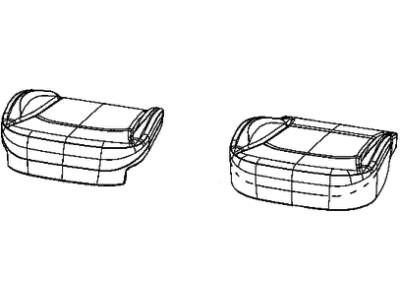 Jeep 6NN94DX9AD COVER Front Seat Cushion
