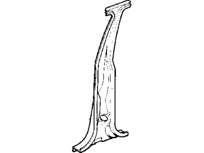 Jeep 55235466 Center Pillar