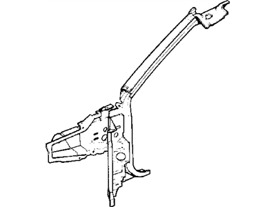Jeep 55235620AD Hinge Pillar