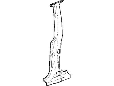 Jeep 55235467 Center Pillar
