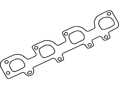 Jeep Exhaust Manifold Gasket - 5037398AC