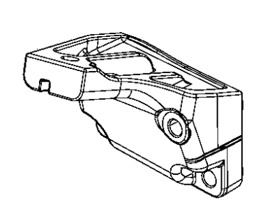 Jeep 68275989AB BRACKET Engine Mount Left Side