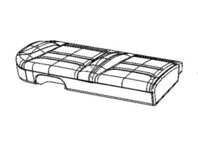 Mopar 6ZM68TU6AA Cover Rear Seat Cushion Right