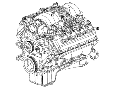 Dodge 68293552AA ENGINE Long Block SERVICE WARNING: If The Original Engine Has Experienced A Catastrophic Failure - Including Piston, Cylinder Bore, Valve, or Valve Seat Failure -The Intake Manifold Must Be Replaced With A New Manifold.