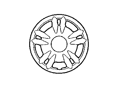 Chrysler Sebring Wheel Cover - MR761498