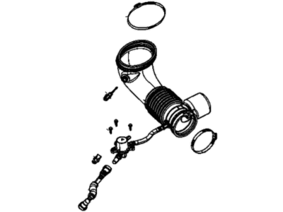 Mopar 53011249AB Hose Air Cleaner