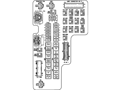 Dodge 68369406AA RELAY Mini