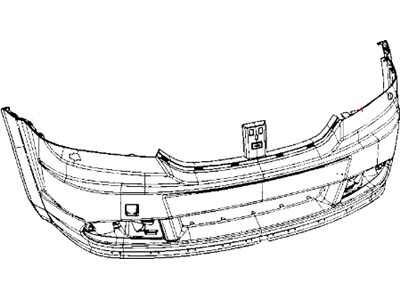 Dodge 68034179AE FASCIA Front