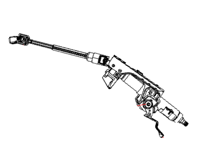 Dodge 5057548AC COLUMN Steering