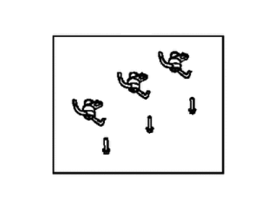 Jeep 68211168AA JET Piston Oil Cooler