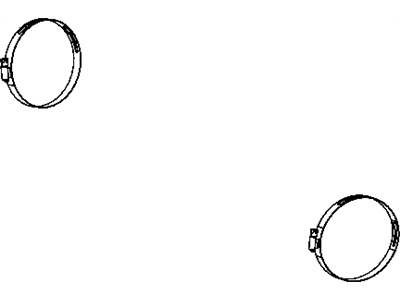 Dodge 53032540AA Resonator Clamp