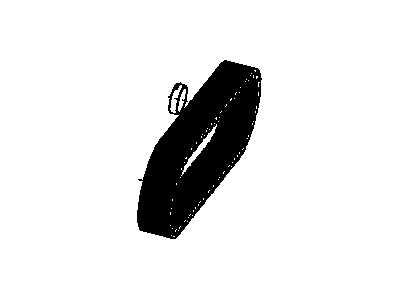 Mopar 68087900AA Transfer Case Chain 68087900AA Mopar Transfer Case Chain Illustration 1 of 1