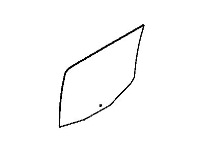 Jeep 57010196AA GLASS Rear Door
