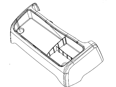 Ram 1RT17TX7AB TRAY Floor Console